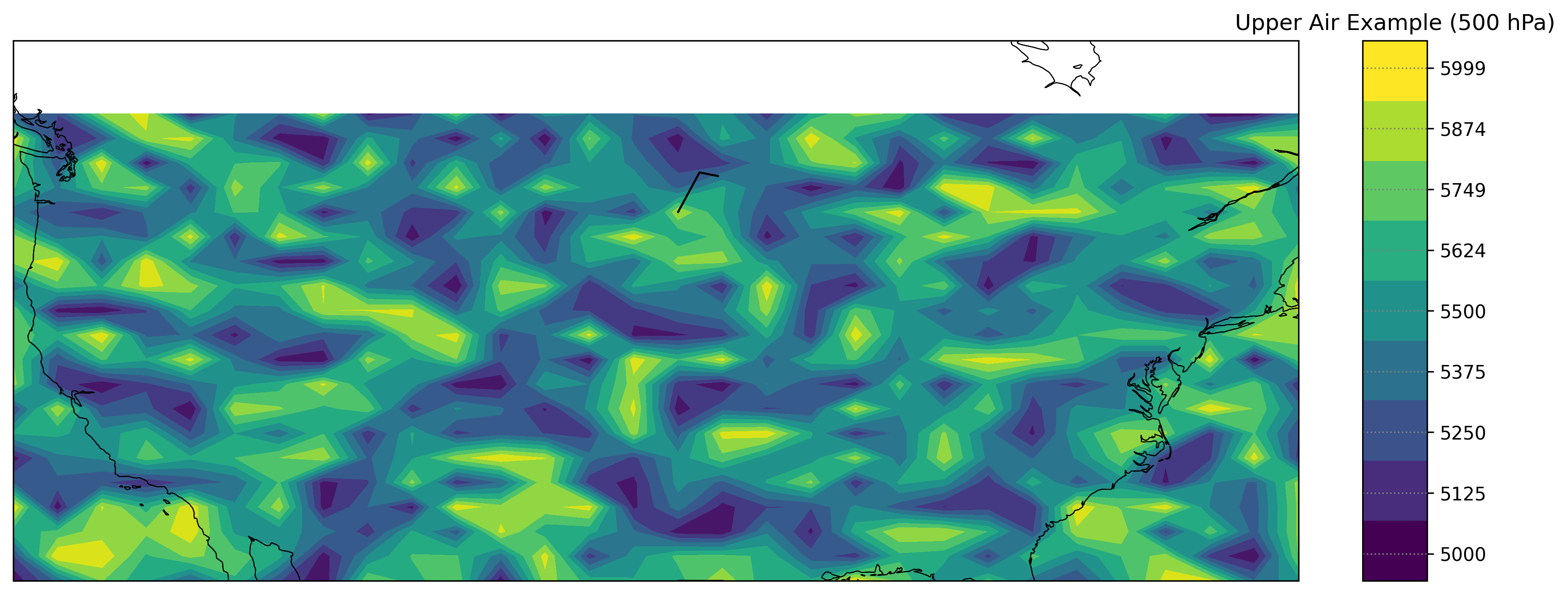 Upper Air Example (500 hPa)